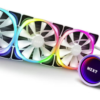 NZXT 恩杰 Kraken海妖 X73 RGB 360mm 一体式水冷散热器 白色