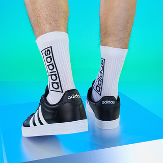adidas neo阿迪达斯官方旗舰店DAILY 2.0男子休闲运动板鞋EG4000 40 245mm 1号黑色/亮白