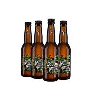LICORNE 利库尼 原装法国原装进口啤酒330ML*4瓶装小麦啤酒精酿临期特价