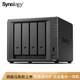 Synology 群晖 DS923+四盘位磁盘列阵NAS网络存储服务器个人私有云备份网盘黑色 标配（不含硬盘）