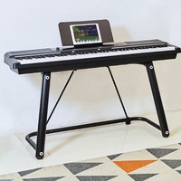PLUS会员：The ONE 壹枱 智能电钢琴 蓝牙便携版NEX1 黑色X架+官方标配