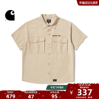 carhartt WIP 男士短袖衬衫 221038I 黑色 M
