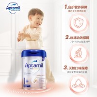 抖音超值购：Aptamil 爱他美 德国爱他美白金版配方奶粉1+段800g/罐1岁以上