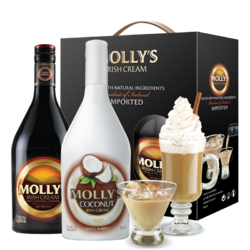 摩利斯 爱尔兰进口甜酒椰子酒礼盒 23年5月初到期 微醺礼盒（经典原味+椰子味）
