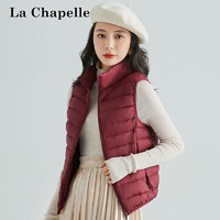 PLUS会员：La Chapelle 女士羽绒马甲 LX-YRF0024