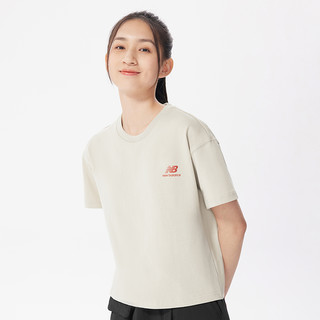 new balance 女子运动T恤 AWT22317-LGB 棕色 XL