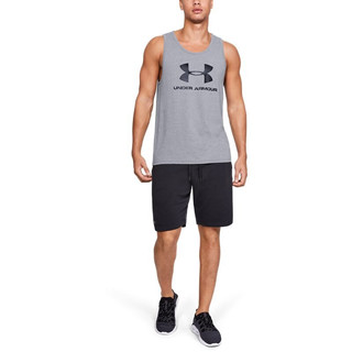 UNDER ARMOUR 安德玛 Sportstyle 男子运动背心 1329589-036 灰色 M