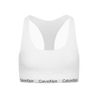 卡尔文·克莱 Calvin Klein 摩登引力带系列 女士无钢圈文胸 F3785AD 白色 M