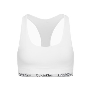 卡尔文·克莱恩 Calvin Klein 卡尔文·克莱 Calvin Klein 摩登引力带系列 女士无钢圈文胸 F3785AD 白色 L