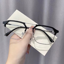 SHALALI 明月品牌1.60MR-8超薄非球面镜片（0-800度）+复古双梁眼镜框