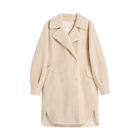 LILY 丽丽 9C波1系列 女士中长款大衣 120430I11133 浅金 S