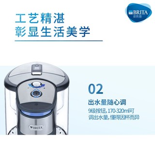 BRITA 碧然德 德国BRITA碧然德即热净水吧加热过滤电热滤水壶到手1机7芯