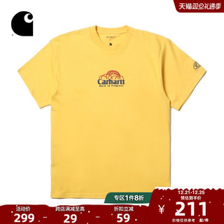 carhartt WIP 男士圆领短袖T恤 029978I 黑色 L