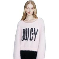 Juicy Couture 橘滋 女士圆领毛衣 620622FW4110V021 粉红 S