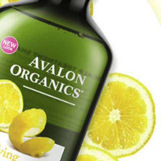 AVALON ORGANICS 阿瓦隆 柠檬精油清新洗发水 325ml