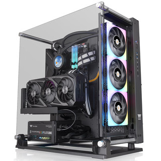 Thermaltake 曜越 Core P3 TG Pro 黑色 水冷机箱