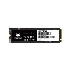 PREDATOR 宏碁掠夺者 GM7 NVMe M.2固态硬盘 1TB（PCIe 4.0）