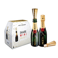 MOET & CHANDON 酩悦 迷你 法国 香槟 葡萄酒 200ml 整箱装