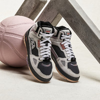 FILA 斐乐 女鞋FUSION系列高帮文化篮球鞋女式潮流运动休闲鞋