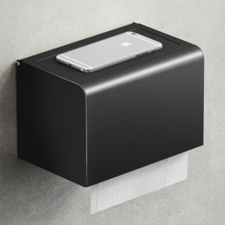cobbe 卡贝 GL00616 浴室置物架套装 六件套 黑色
