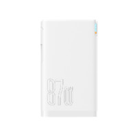 BASEUS 倍思 PPNLD87C 移动电源充电器二合一 白色 10000mAh Type-C/AC 87W