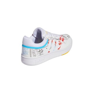 adidas NEO Hoops 3.0 女子运动板鞋 GW6990 白色 37