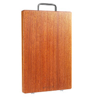 MAXCOOK 美厨 乌檀木砧板 加厚天然整木菜板 实木案板 方形36*24*2.5cm MCPJ790