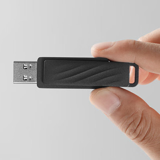 Lenovo 联想 L7C Max USB 3.1 固态U盘 风暴灰 256GB USB-A/Type-C双口