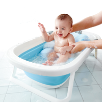 抖音超值购、移动端：Hape 可折叠儿童宝宝洗澡浴盆再送浴垫 0岁+ E8446