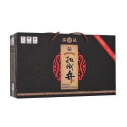 扳倒井 白酒 52度窖藏 纯粮酿造高度白酒 浓香型 手提礼盒装 500ml*4