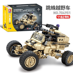 SEMBO BLOCK 森宝积木 灵笼 跳珠越野车-1182PCS