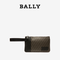 PLUS会员：BALLY 巴利 男士时尚老花手拿包 6235454