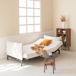 Innovation 依诺维绅 尤纳斯多档位可调无缝沙发床简约两用小户型客厅可折叠布艺沙发 #三人位