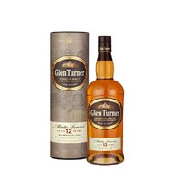 cdf會員購：GLEN TURNER 格蘭特納 12年單一麥芽威士忌 40%vol 700ml（贈 雙支酒杯禮盒）
