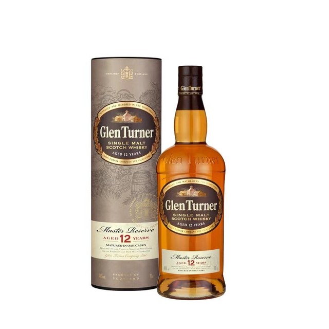 格兰特纳 GLEN TURNER 12年单一麦芽威士忌 40%vol 700ml