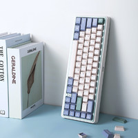 VARMILO 阿米洛 迷你洛系列minilo尤加利 静电容/机械轴键盘 办公键盘  便携键盘 尤加利67键双模（蓝牙+有线） 静电容V2昙花白轴