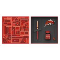 Pimio 毕加索 钢笔 T908 祥红 0.5mm 福兔呈祥礼盒装