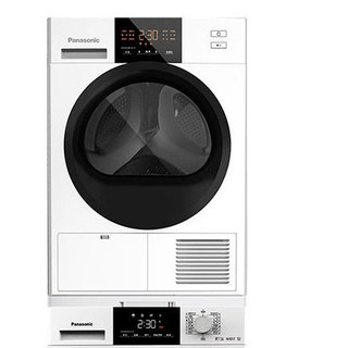 Panasonic 松下 白月光系列 NH-EH10S+XQG100-N13S 热泵式洗烘套装 白色