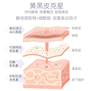 透蜜洁面乳 面部清洁烟酰胺洗面奶清爽深层清洁洗脸 美白洁面乳100g