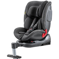 PLUS会员：lutule 路途乐 儿童安全座椅0-12岁汽车用宝宝坐椅i-Size认证可坐躺360度曜石黑