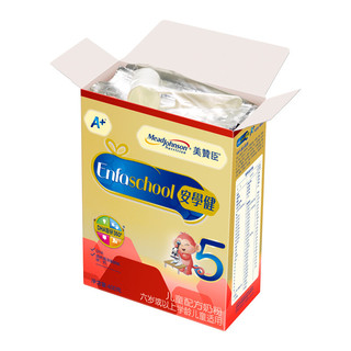 美赞臣 安学健5段400g15盒装儿童成长配方奶粉学生6-15岁国产4段以上含DHA6岁以上早餐冲饮