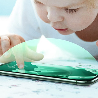 ESR 亿色 iPhone 12 Pro Max 全覆盖绿光钢化膜 10片装