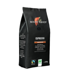 MOUNT HAGEN 单一产地 水洗湿法 重度烘焙 意式浓缩有机咖啡豆 1kg