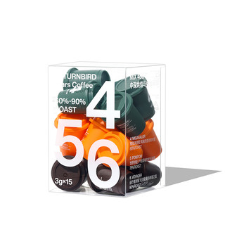 SATURNBIRD COFFEE 三顿半 数字精品 Mix456 超即溶精品黑咖啡 45g