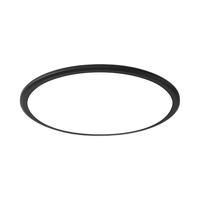 AUX 奥克斯 流萤系列 FXXD-01001-A33-G LED吸顶灯 24W 正白光 黑色 370*50mm