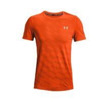 UNDER ARMOUR 安德玛 Seamless Radial 男子运动T恤 1370448-800 橙色 XL