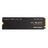 西部数据 WD_BLACK SN850X NVMe M.2 固态硬盘 2TB（PCI-E4.0）