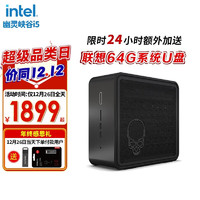 intel 英特尔 NUC9幽灵峡  8G内存｜256G固态｜500w电源 酷睿i5-9300H