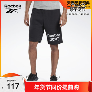 Reebok 锐步 RI FT BL SHORT GI8625  男款运动短裤