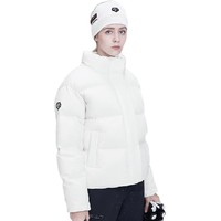 DESCENTE 迪桑特 SKI STYLE系列 女子运动羽绒服 D2491SDJ92C-WT 白色 XL